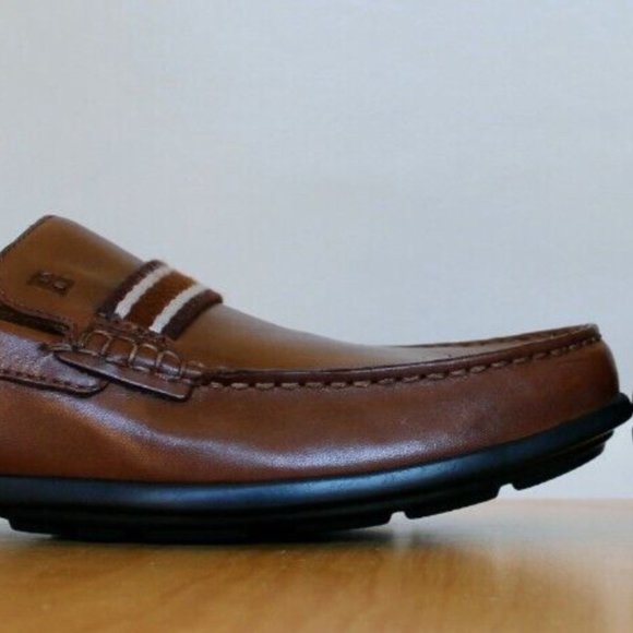 GREAT CONDITION! - Bostonian Grafton Driver Loafer Dark Tan (Size: 8)